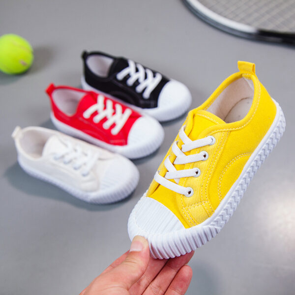 Spring Summer Autumn Candy Casual Canvas Shoes