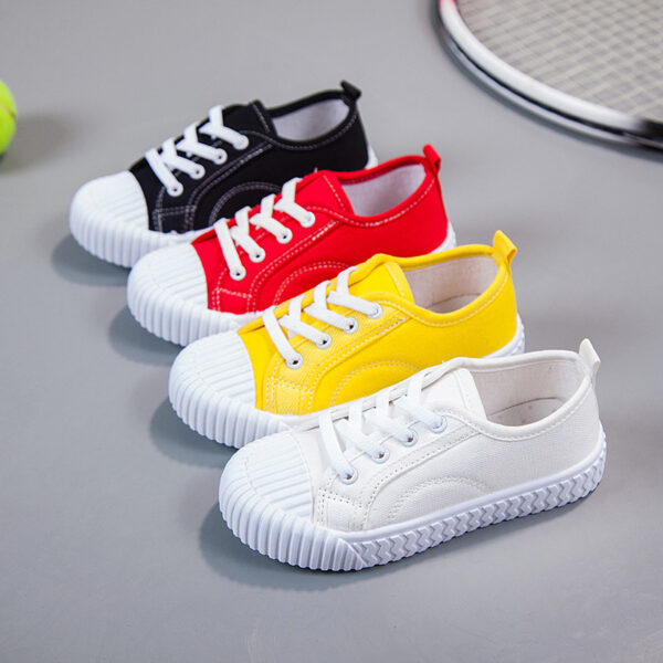 Spring Summer Autumn Candy Casual Canvas Shoes