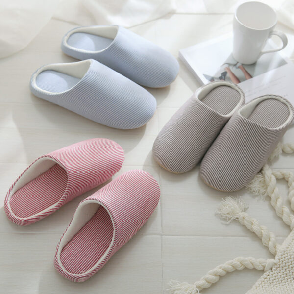 Breathable Style Cotton House Slippers