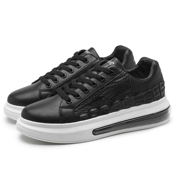 Breathable Fashion Trend Black Men's Casual Sport Shoes