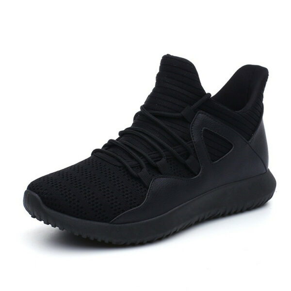 Latest Men's Black Casual Running Sport Shoes Sneakers