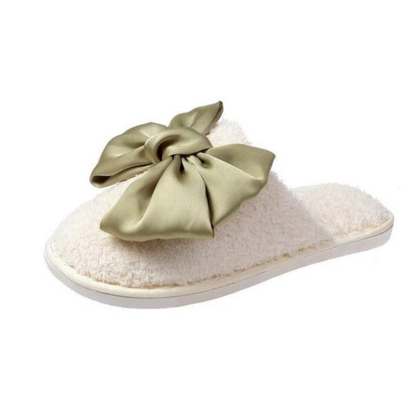 Comfortable Cute Winter Bed Women Plush Home Indoor Slippers For Ladies