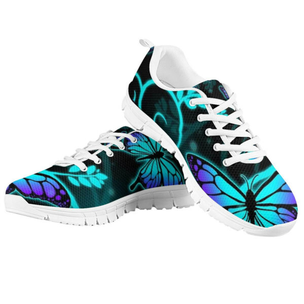 Colorful Butterfly Design Running Shoes Women Sports Shoes