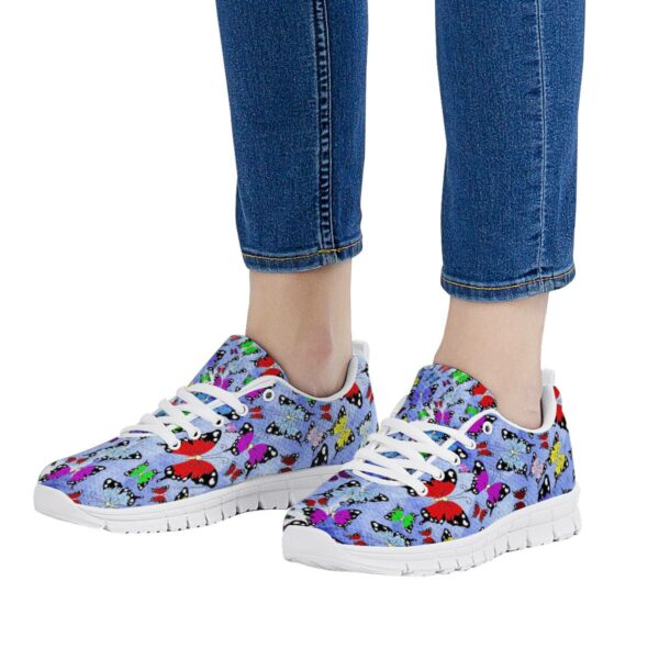 Colorful Butterfly Design Running Shoes Women Sports Shoe