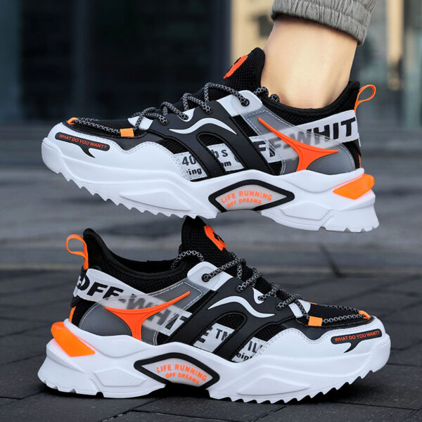 New Fashion Custom Breathable Mesh Running Shoes Sports Shoes For Men