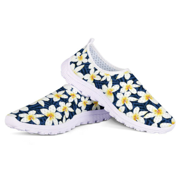 Polynesian Women Running Shoes Custom Shoes Printing Sneakers White