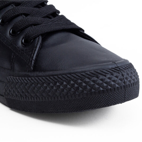 New Full Black Slip-on Comfortable Canvas Shoes Flat Sneaker