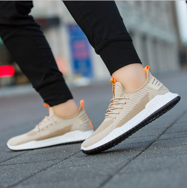 Brown New Trend Young Fashion Sneakers Hiking Shoes