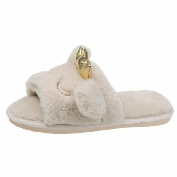 House Casual Cotton Female Cute Winter Cozy House Slippers