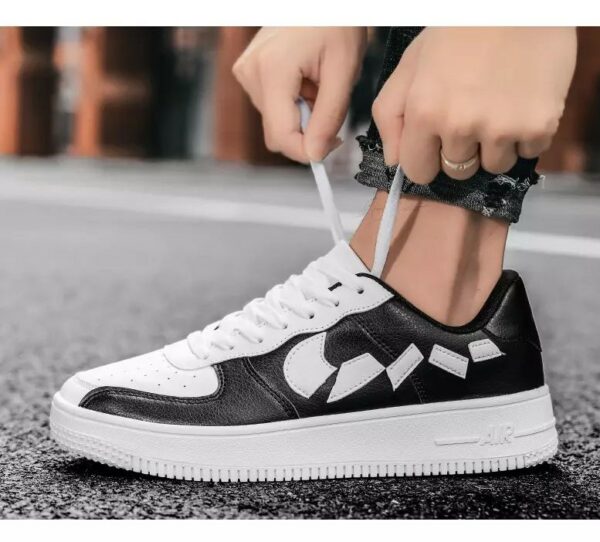 Fashion Athletic Black Shoes Basketball Men Sneakers